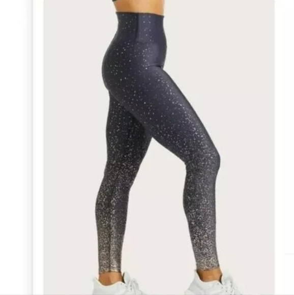 Peloton Show Up Sparkle Legging Size L - Picture 2 of 9